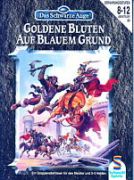 Goldene Bl�ten auf Blauem Grund