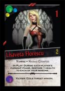 Nightfall Promokarte - Lisaveta Florescu