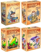 Munchkin 1+2+3+4+5+6+6.5+7+8 - Komplettset