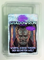 Wrfel & Edge Tokens der Sechsten Welt - Shadowrun